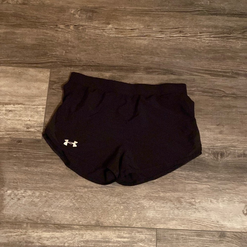 Black, Under Armor shorts